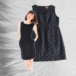 🖤🌹🖤Cute Black on Black Polka Dot Dress